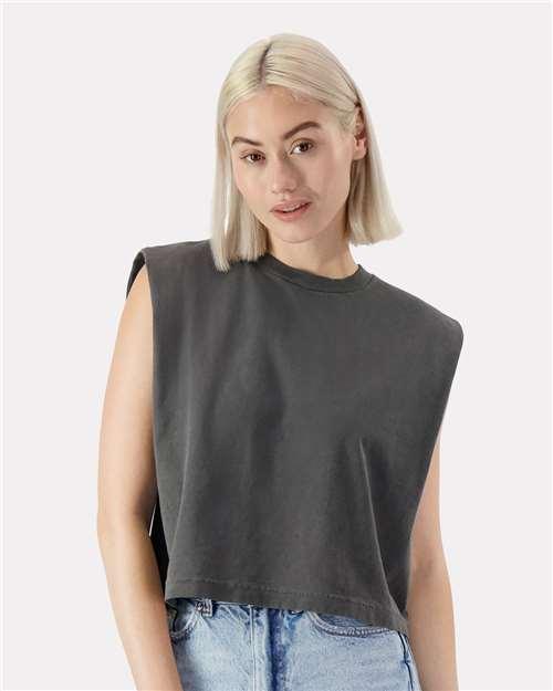 Women's Garment-Dyed Heavyweight Muscle Tee - 307GD