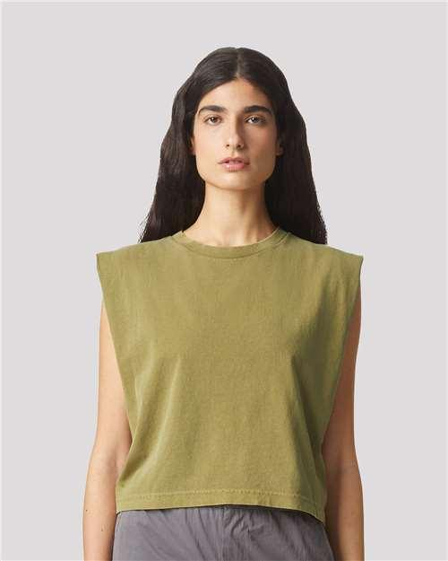 Women's Garment-Dyed Heavyweight Muscle Tee - 307GD
