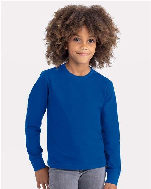 Youth Cotton Long Sleeve T-Shirt - 3311