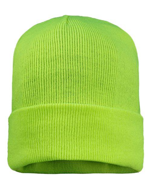 12" Fleece Lined Cuffed Beanie - SP12FL