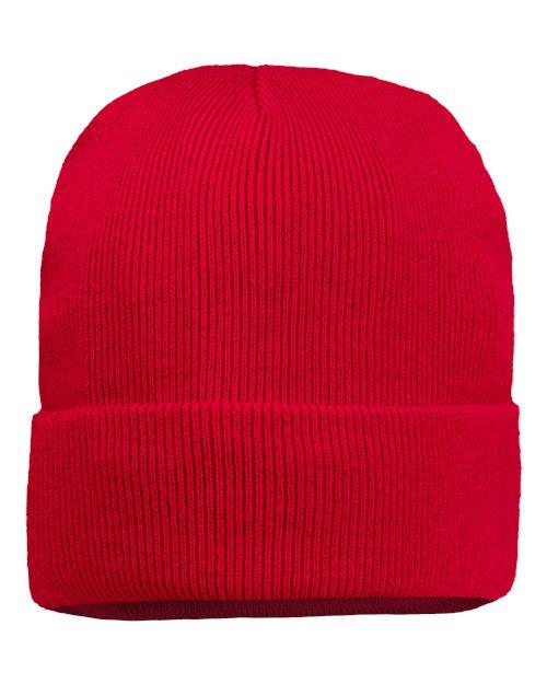 12" Jersey Lined Cuffed Beanie - SP12JL