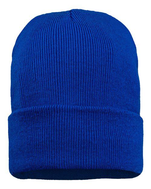 12" Jersey Lined Cuffed Beanie - SP12JL
