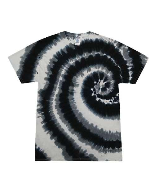 Unisex Multi-Color Tie-Dyed T-Shirt - 1000