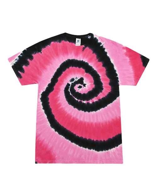 Unisex Multi-Color Tie-Dyed T-Shirt - 1000