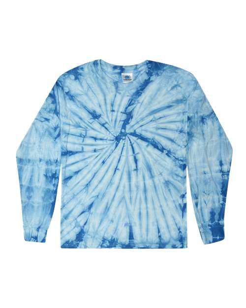 Unisex Tie-Dyed Long Sleeve T-Shirt - 2000