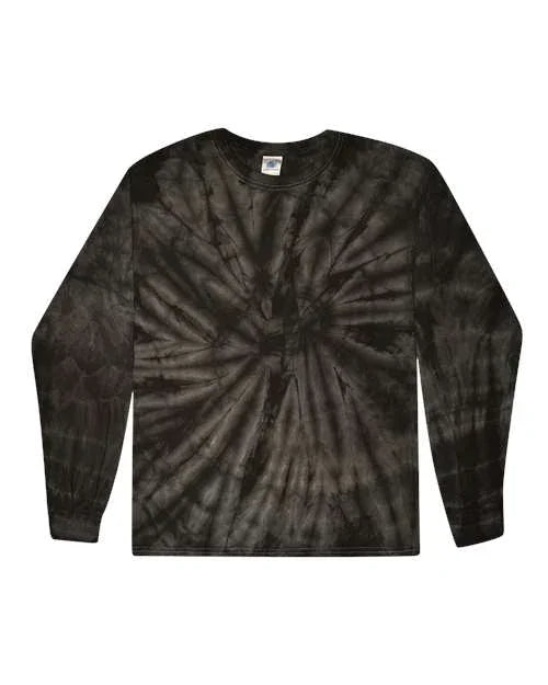 Unisex Tie-Dyed Long Sleeve T-Shirt - 2000