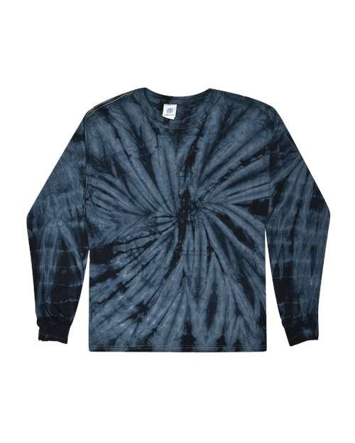 Unisex Tie-Dyed Long Sleeve T-Shirt - 2000