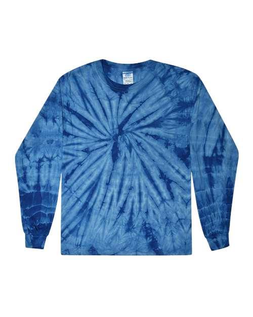 Unisex Tie-Dyed Long Sleeve T-Shirt - 2000