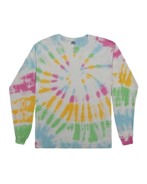 Unisex Tie-Dyed Long Sleeve T-Shirt - 2000