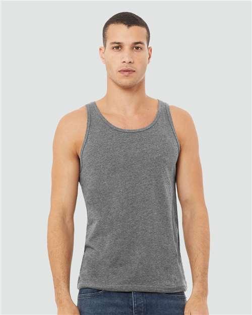 Unisex Heather CVC Tank - 3480CVC