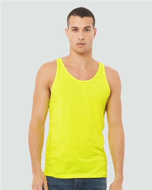 Unisex Heather CVC Tank - 3480CVC