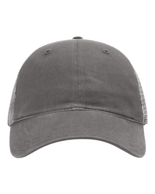 Garment-Washed Trucker Cap - 111