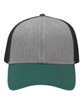 Heather Grey/ Charcoal/ Forest Green