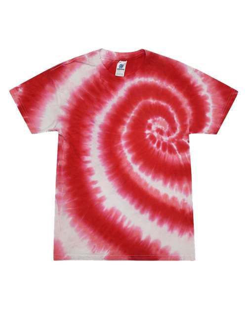 Unisex Multi-Color Tie-Dyed T-Shirt - 1000