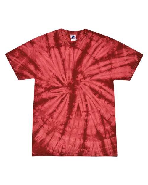 Unisex Multi-Color Tie-Dyed T-Shirt - 1000