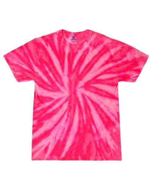 Unisex Multi-Color Tie-Dyed T-Shirt - 1000