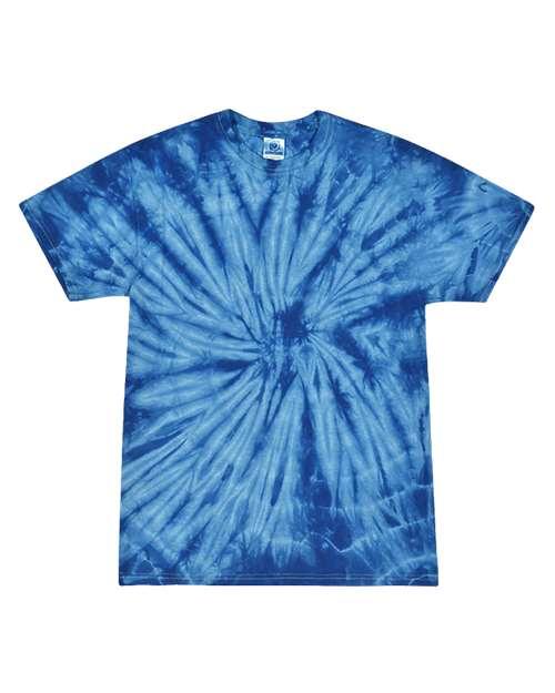Youth Multi-Color Tie-Dyed T-Shirt - 1000Y