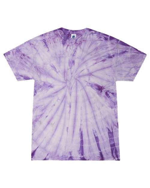 Youth Multi-Color Tie-Dyed T-Shirt - 1000Y