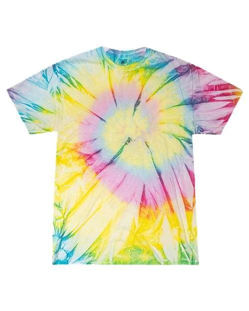 Youth Multi-Color Tie-Dyed T-Shirt - 1000Y