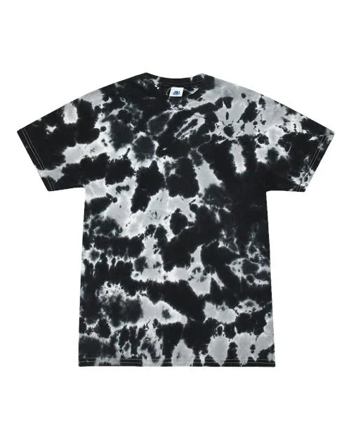Youth Multi-Color Tie-Dyed T-Shirt - 1000Y