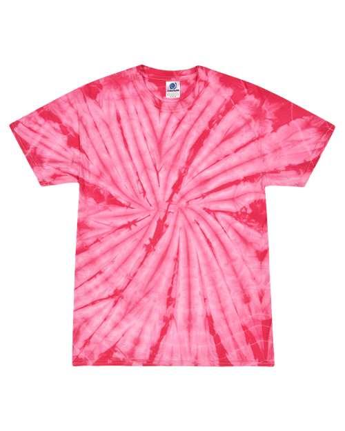 Youth Multi-Color Tie-Dyed T-Shirt - 1000Y