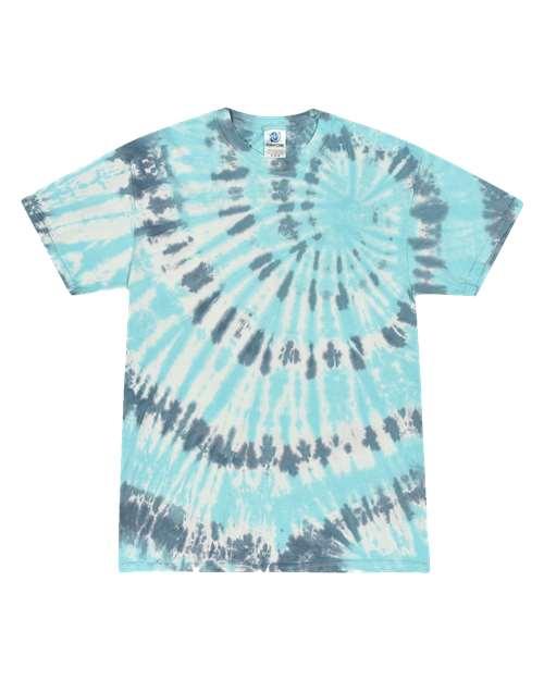 Youth Multi-Color Tie-Dyed T-Shirt - 1000Y