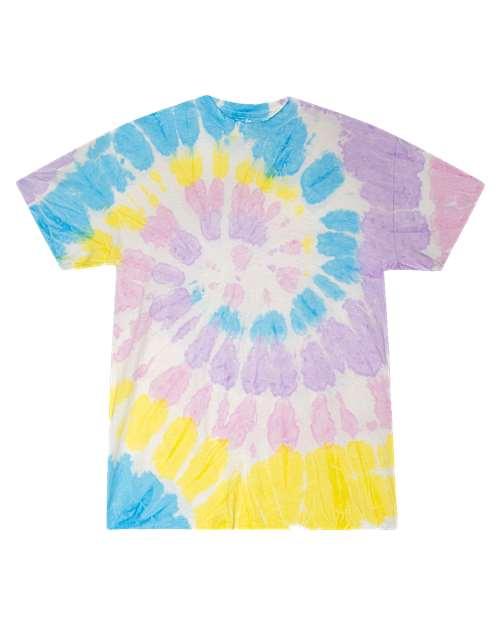 Youth Multi-Color Tie-Dyed T-Shirt - 1000Y