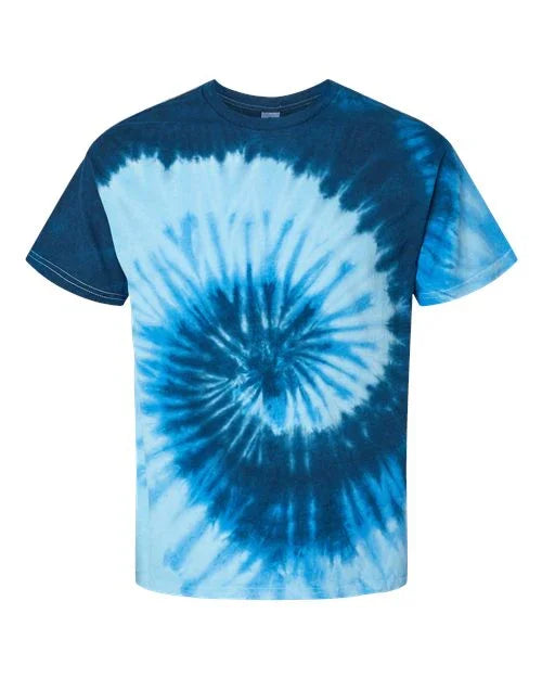 Youth Multi-Color Tie-Dyed T-Shirt - 1000Y