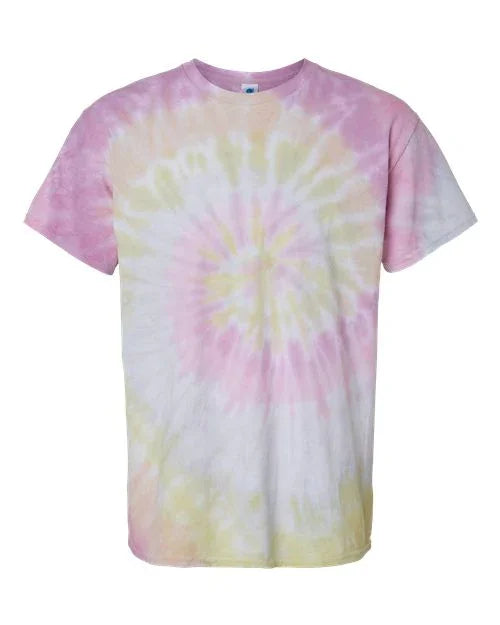 Youth Multi-Color Tie-Dyed T-Shirt - 1000Y