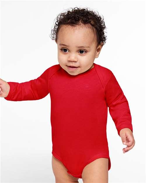 Infant Fine Jersey Long Sleeve Bodysuit - 4421