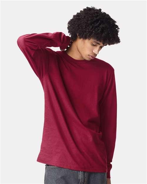 Unisex Fine Jersey Long Sleeve Tee - 2007