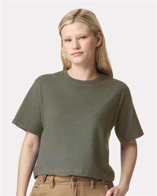 Women's Fine Jersey Boxy Tee - 102