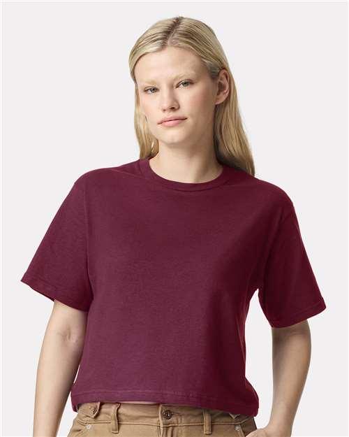 Women's Fine Jersey Boxy Tee - 102