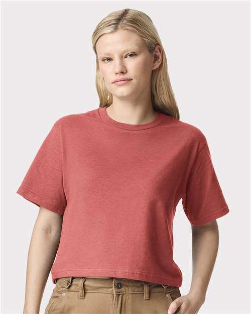Women's Fine Jersey Boxy Tee - 102