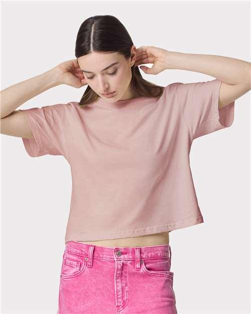 Women's Fine Jersey Boxy Tee - 102
