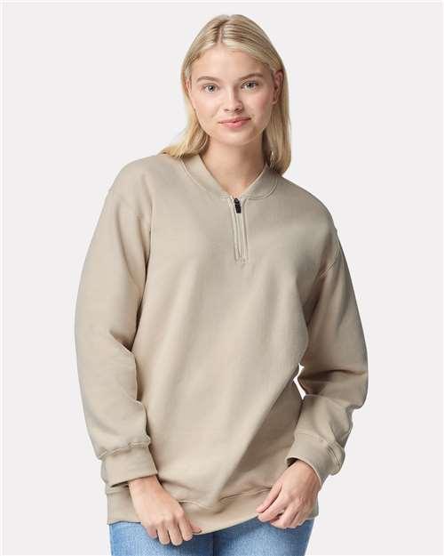 Unisex Softstyle® Midweight 1/4 Zip Sweatshirt - SF008