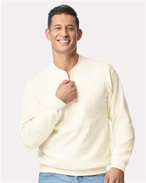 Unisex Softstyle® Midweight 1/4 Zip Sweatshirt - SF008
