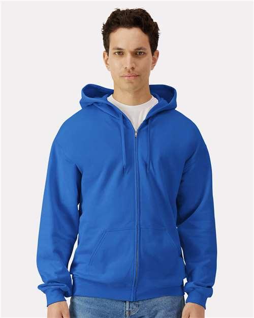 Unisex Softstyle® Full-Zip Hooded Sweatshirt - SF600
