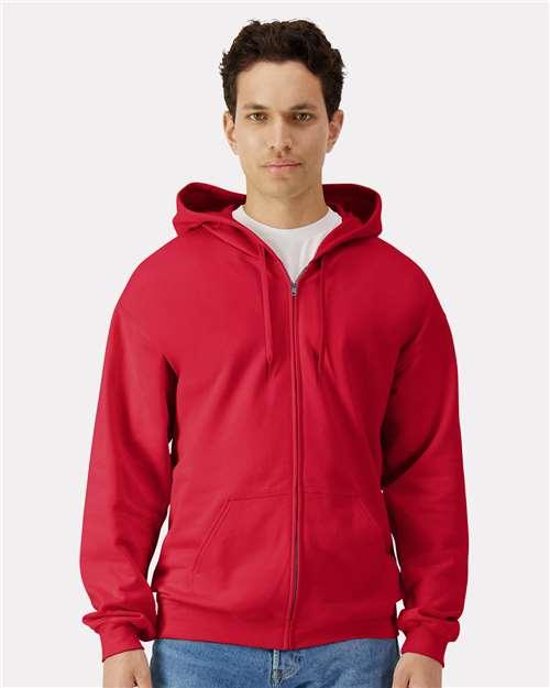 Unisex Softstyle® Full-Zip Hooded Sweatshirt - SF600