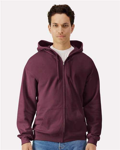 Unisex Softstyle® Full-Zip Hooded Sweatshirt - SF600