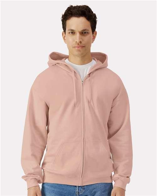 Unisex Softstyle® Full-Zip Hooded Sweatshirt - SF600