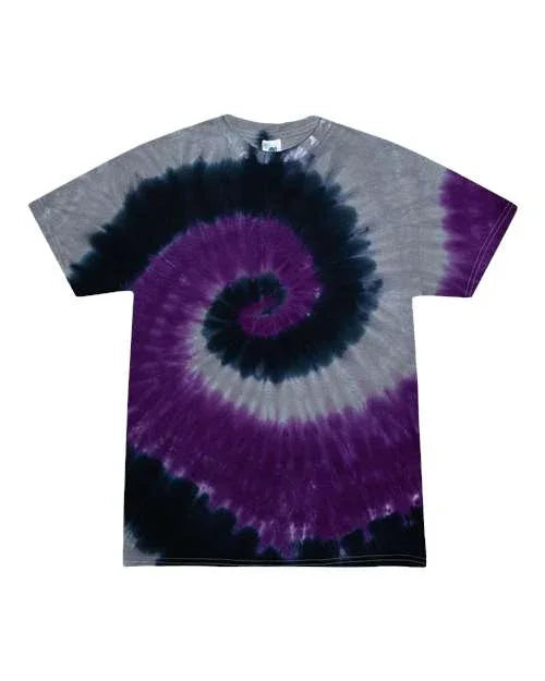 Unisex Multi-Color Tie-Dyed T-Shirt - 1000