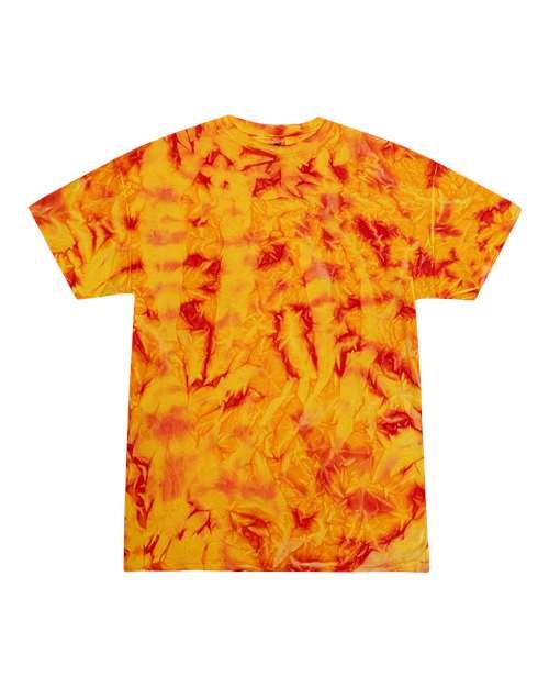 Youth Multi-Color Tie-Dyed T-Shirt - 1000Y