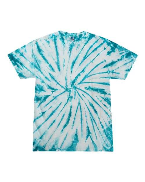 Youth Multi-Color Tie-Dyed T-Shirt - 1000Y