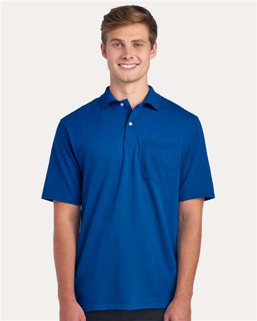 Men's Dri-Power® Polo with Pocket - 436MP