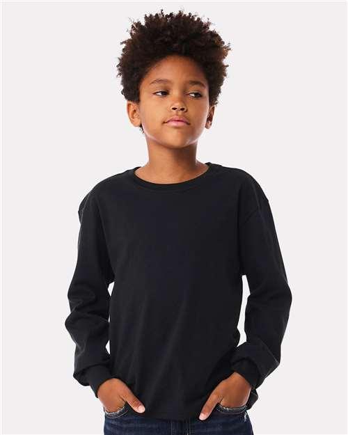 Youth 6oz. Heavyweight Long Sleeve Tee - 3511Y