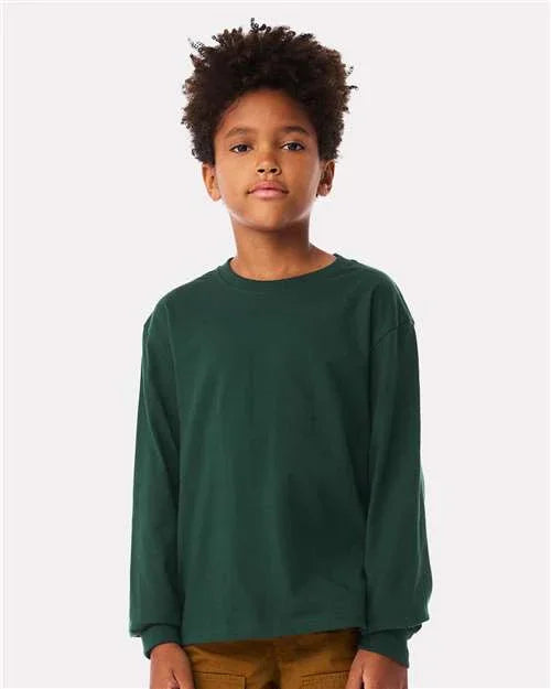 Youth 6oz. Heavyweight Long Sleeve Tee - 3511Y
