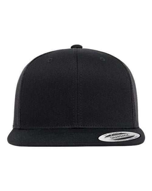 Retro High Profile Trucker Cap - 6609