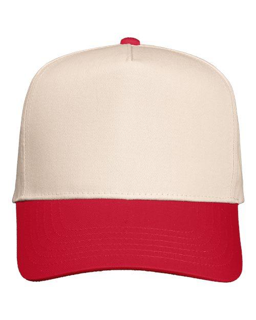 Five-Panel Twill Cap - 8869
