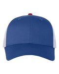 Royal/ White/ Red